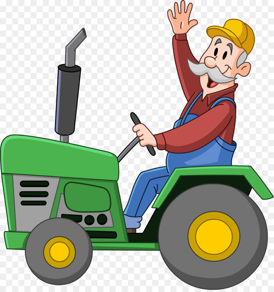 Traktor Landwirtschaft Cartoon Clip art - Traktor