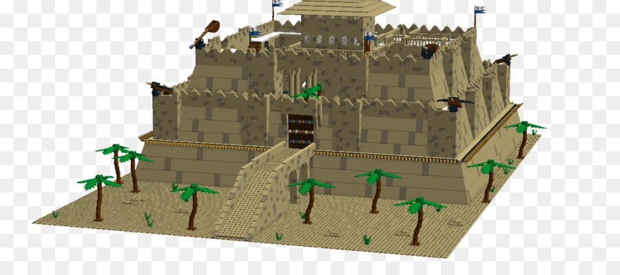 Dwarf Fortress Piramide Fortezza, Fortificazione LEGO Digital Designer - piramide