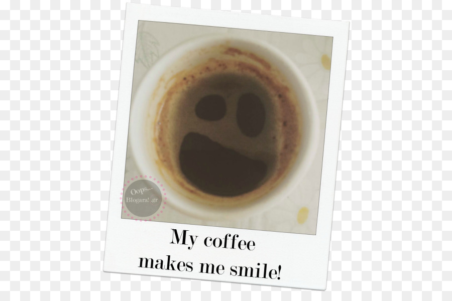Kaffee Tasse Koffein Schriftart - Kaffee lächeln