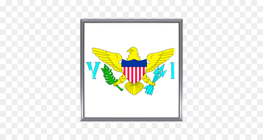 Bandiera degli Stati Uniti Isole Vergini Saint Thomas - isole vergini