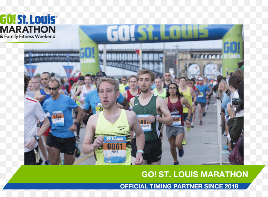 Ultramarathon-Halbmarathon Gehen Sie nach St. Louis Duathlon - marathon Rennen
