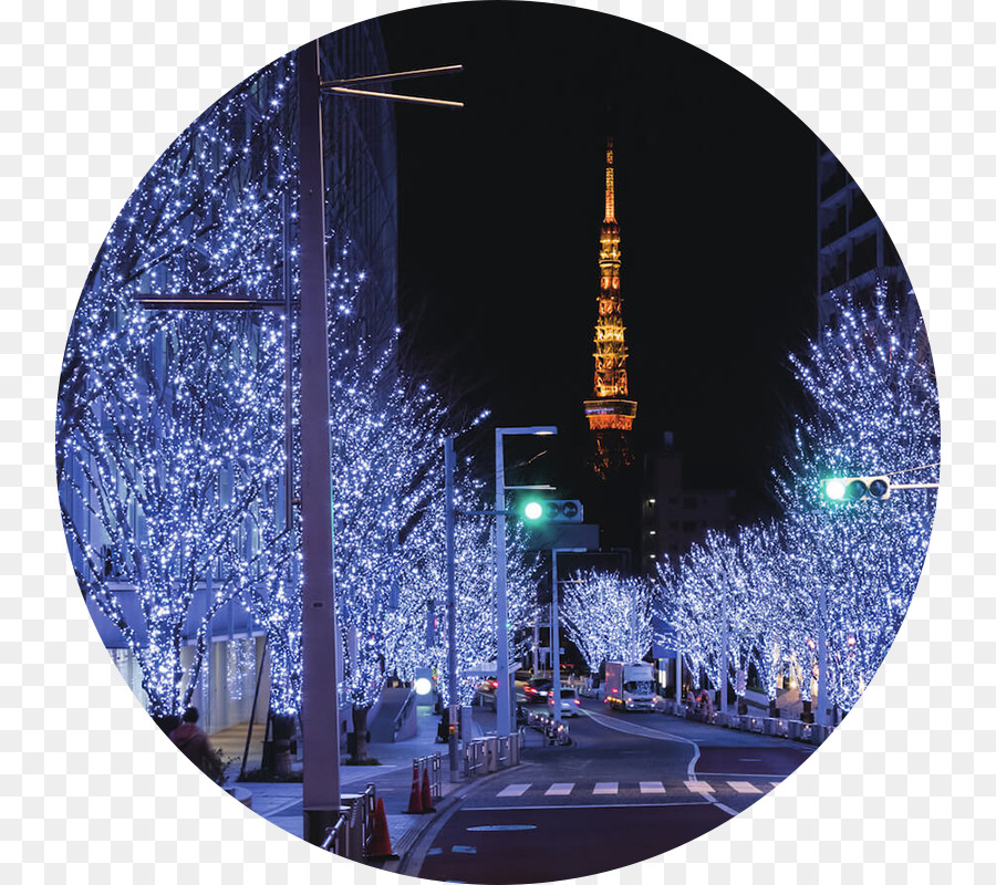 Roppongi Hills Weihnachten Keyakizaka Dōri Illuminations Santa Claus - Weihnachten