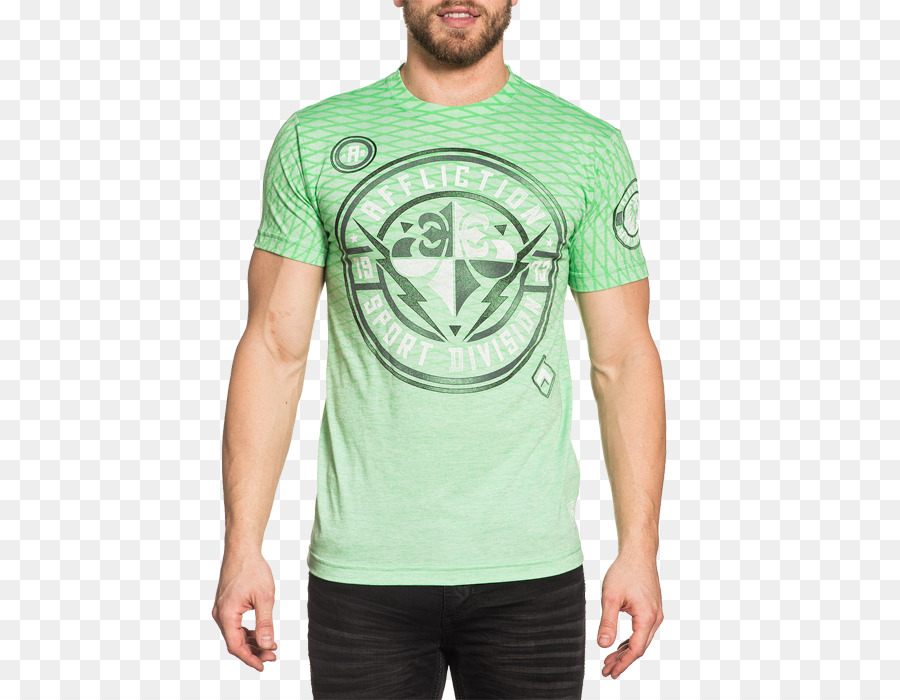 T-shirt Affliction Clothing-Hoodie Rundhalsausschnitt - T Shirt