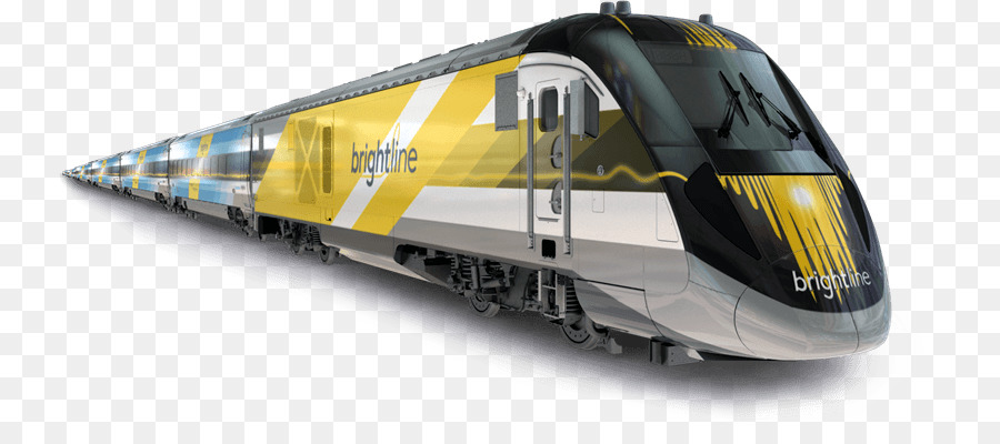 Fort Lauderdale station Brightline Zug Tri Rail transport - Zug