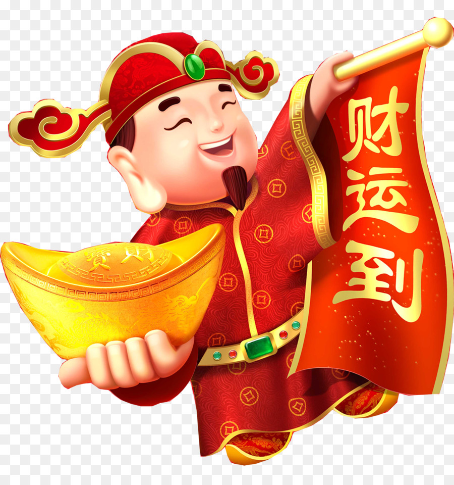 Caishen chinesischen Neuen Jahr Reichtum Clip-art - Chinesisches Neujahr