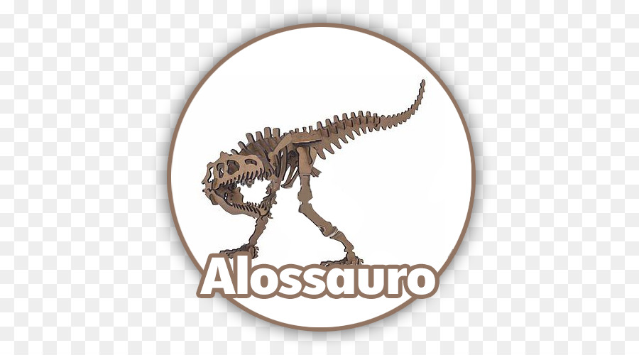 Allosaurus Velociraptor-Puzzle Dinosaurier Schriftart - Dinosaurier