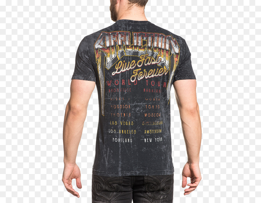 T-shirt Ultimate Fighting Championship Xtreme-Couture-Mixed-Martial-Arts Affliction Clothing - T Shirt