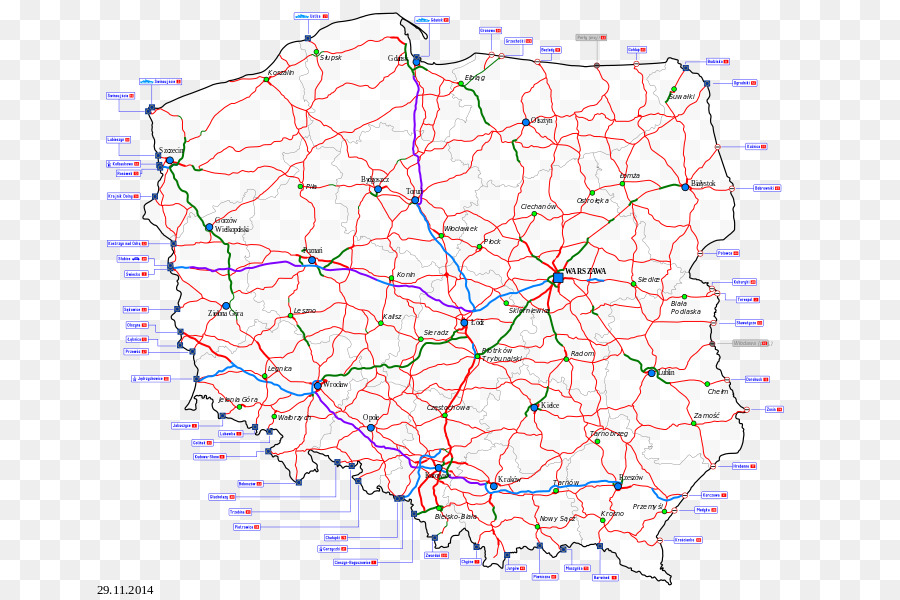 Trans European Transport Networks Злочев Gemeinde Klenová - Polen