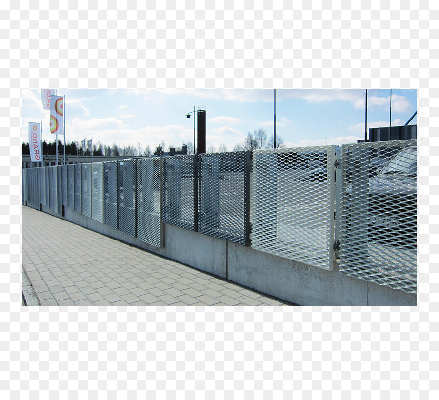 Zaun-Fassade Guard rail Handlauf Composite-material - Zaun