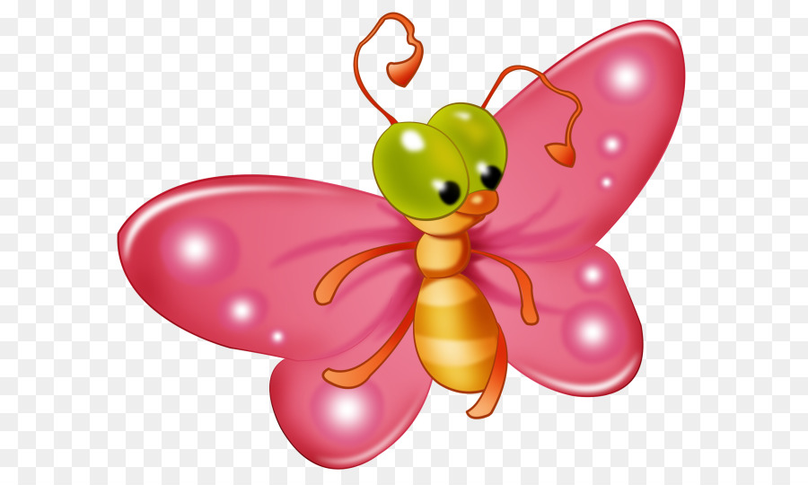 Butterfly Cartoon Insekten Zeichnung Clip art - Schmetterling