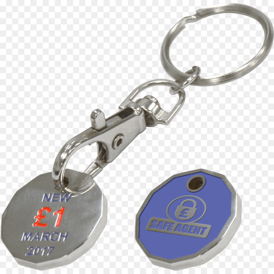 Schlüsselanhänger Münze Metall-Gutschein - Münze