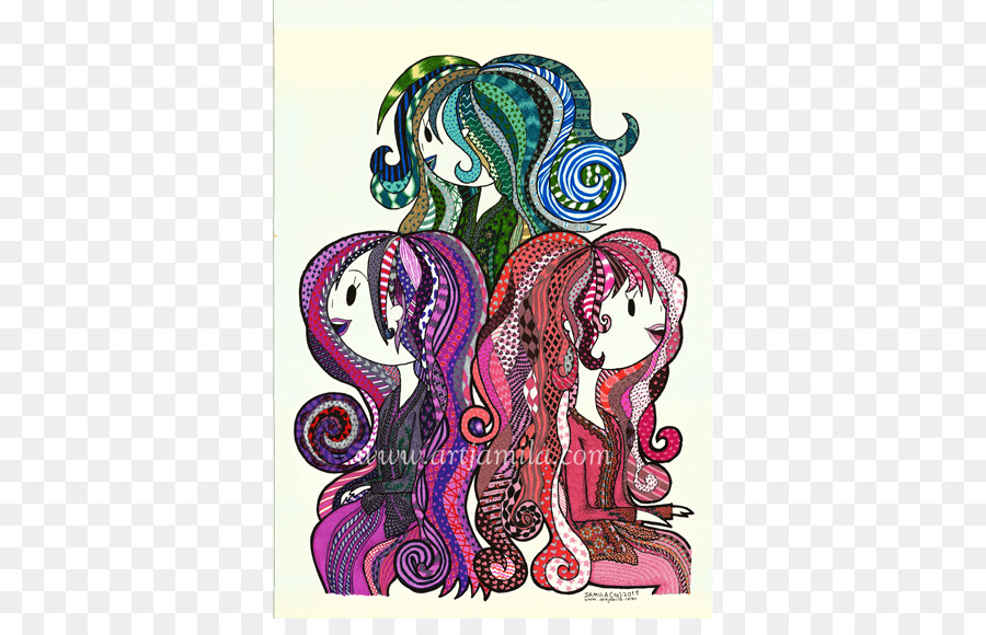 Octopus-Bildende Kunst-Karikatur - Design