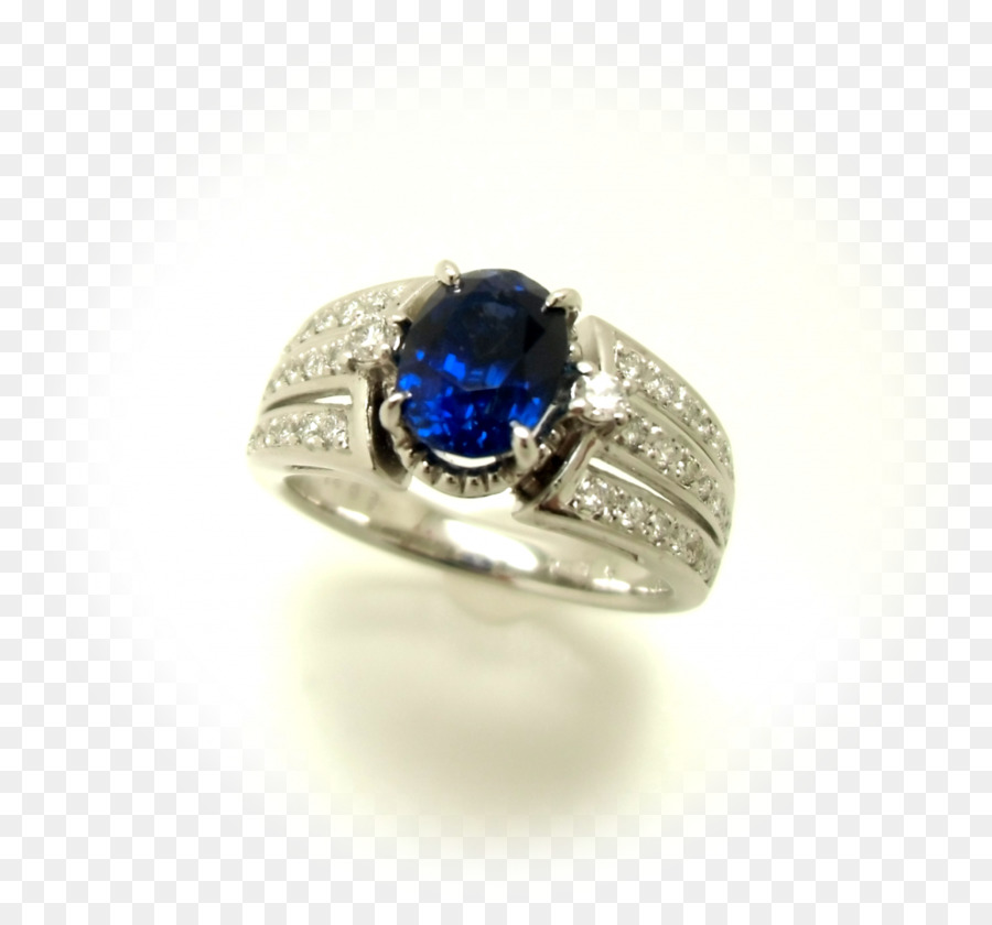 Sapphire Bling-bling-Schmuck Diamant - Saphir