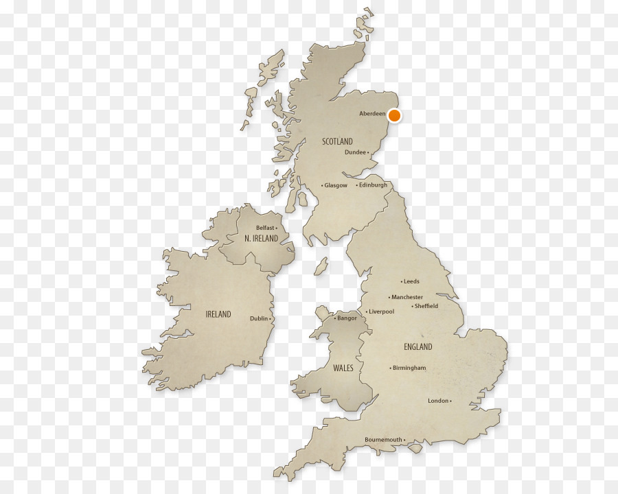 England Britische Inseln Landkarte Schottland Irland - England