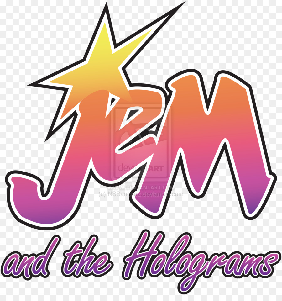 Logo Olografia cartoni animati Grafica design - Jem