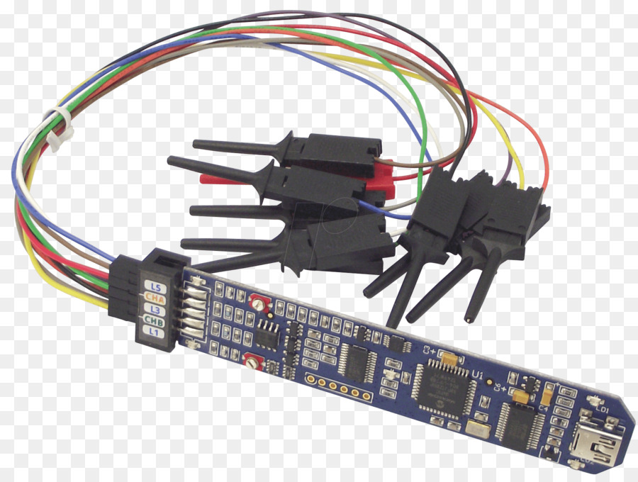 Oscilloscopio Cavi di Rete USB a segnale Misto del circuito integrato Programmatore Hardware - USB
