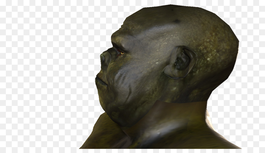 Bronze Skulptur Büste Kiefer - zeigen Sie sich