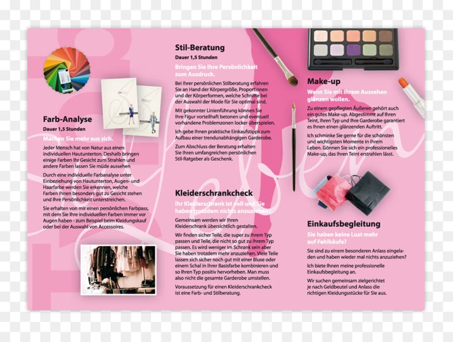 Werbung-Pink M - A4 Flyer