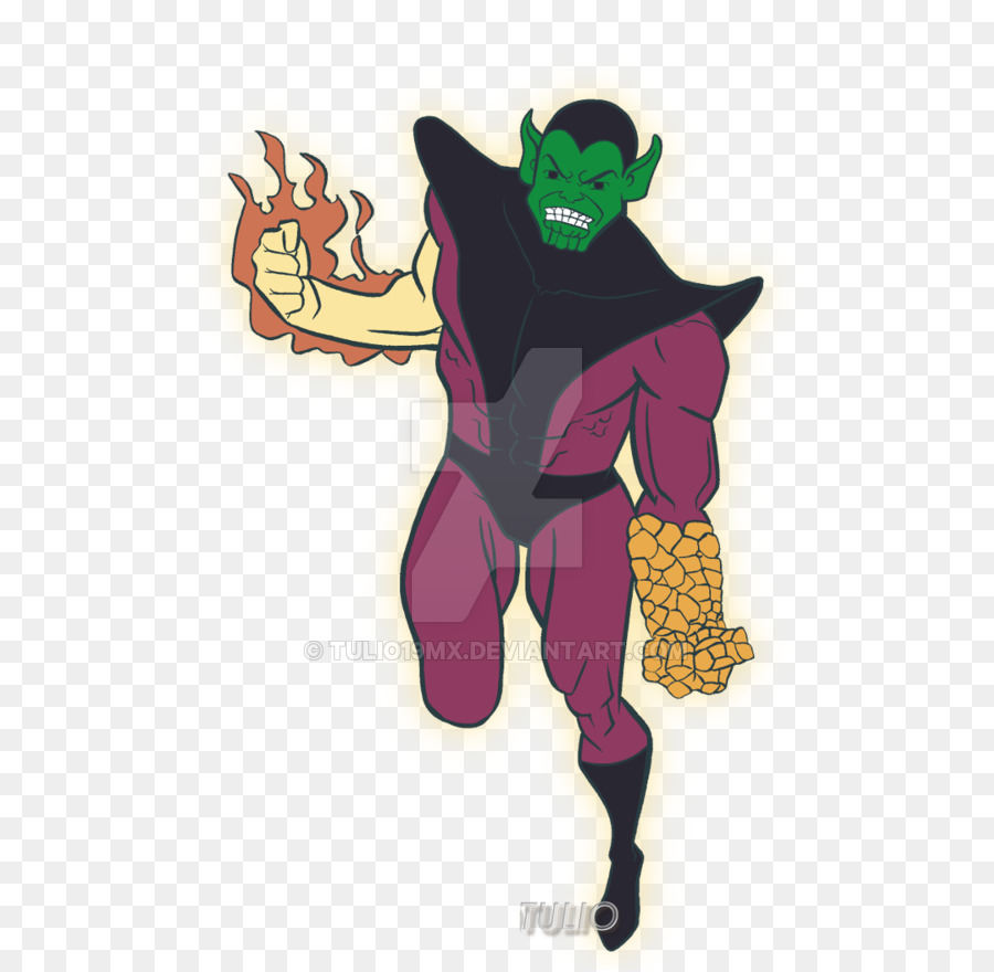Fumetto di Supereroi creatura Leggendaria - Skrull