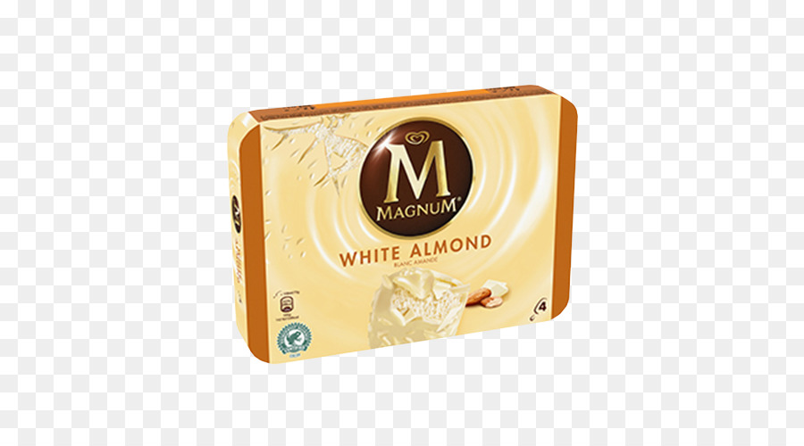 Eis-Weiße Schokolade-Magnum Mandel - Schokolade Mandel