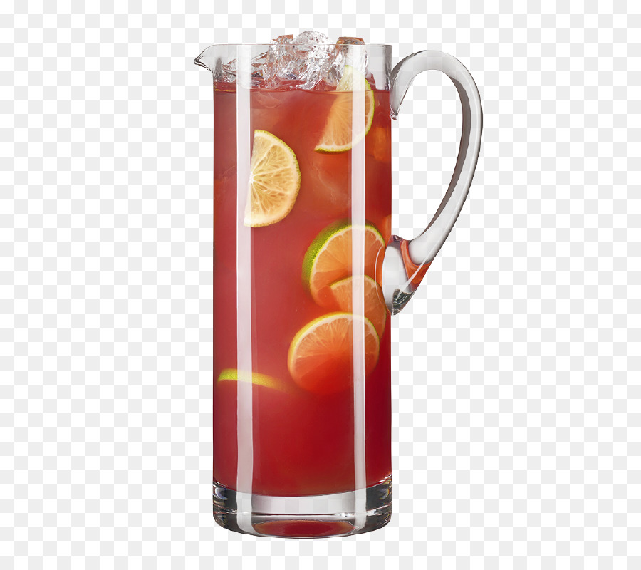 Orange drink Cocktail garnieren Sea Breeze alkoholfreien Punsch trinken - Punsch