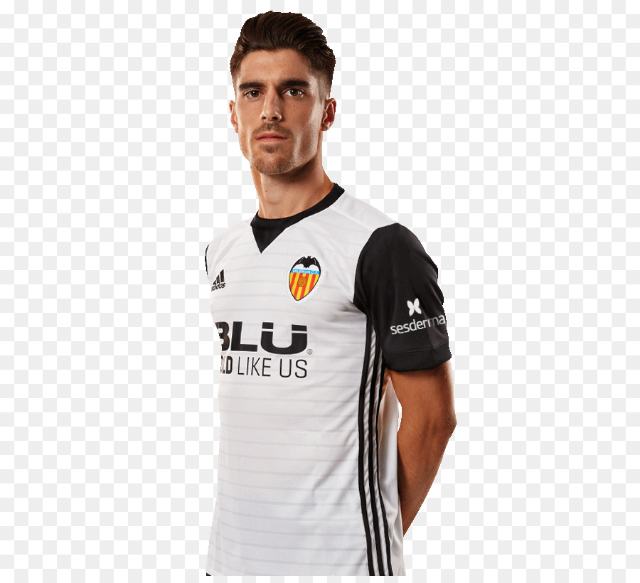 Ignacio Vidal Miralles Valencia CF Football player Liga Jersey - Nacho