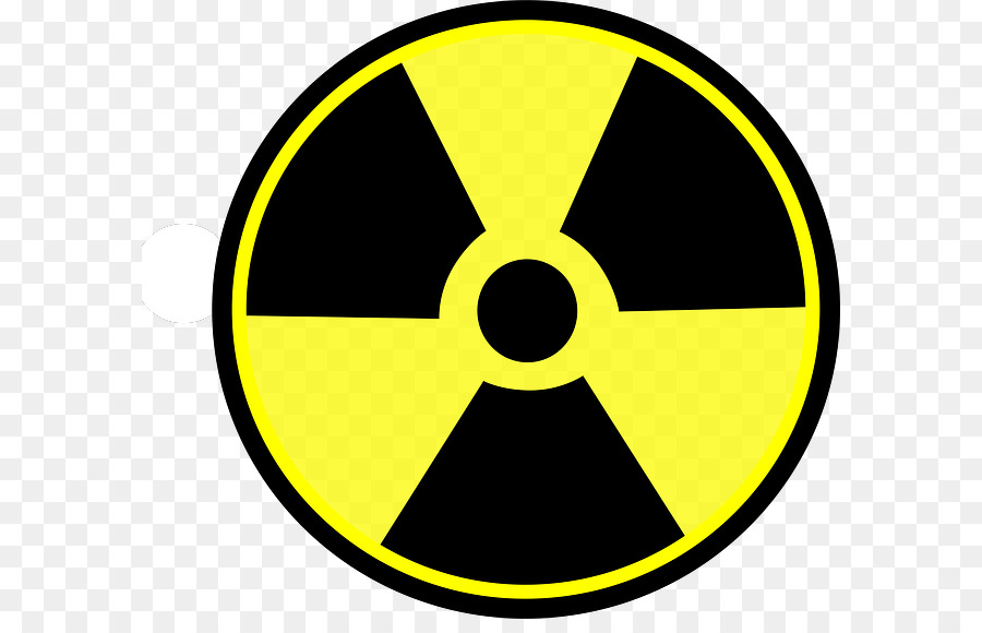 Decadimento radioattivo Pericolo di Radiazioni simbolo di Clip art - simbolo
