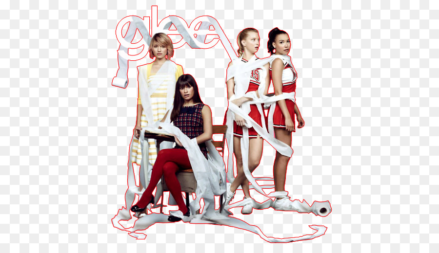 Schulter-Schuh Glee Cast - Mädchen Zeichnung