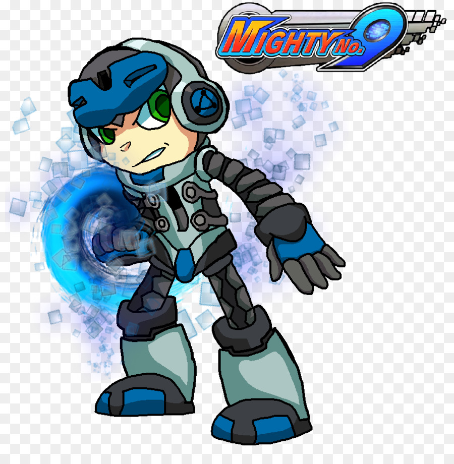 Mighty No. 9 Roboter Cartoon Charakter Fiction - Roboter