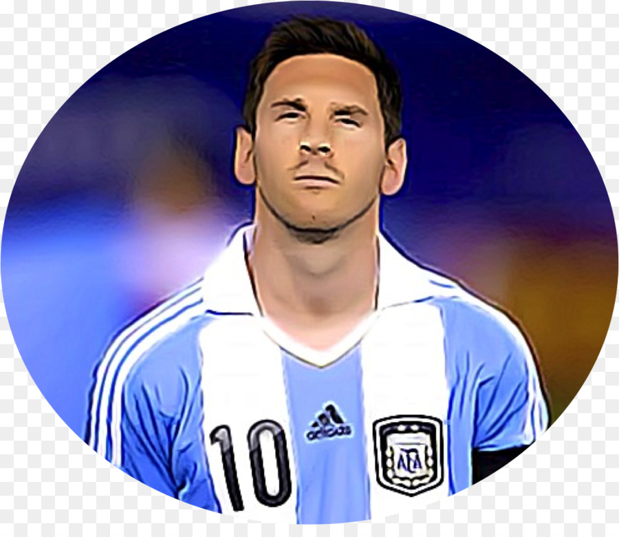 Lionel Messi (Argentina squadra nazionale di calcio, giocatore di Football T-shirt Blyasak na kristali - Lionel Messi