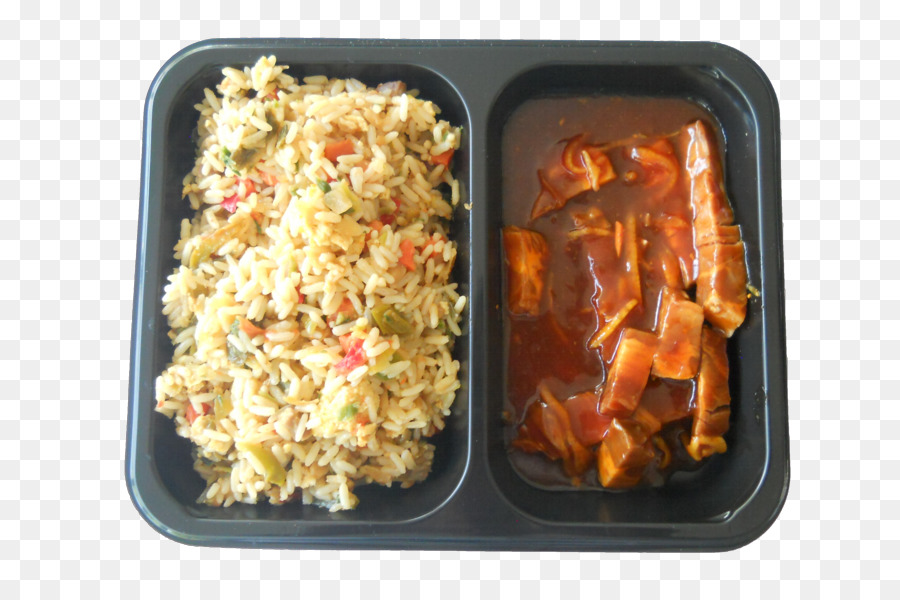 Bento Beilage Gekochten Reis Gliederung von Speisen-Rezept - Reis