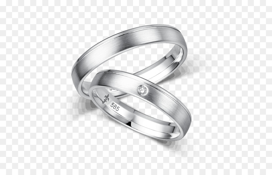 Platinum Wedding ring White Gold Silber - Ring