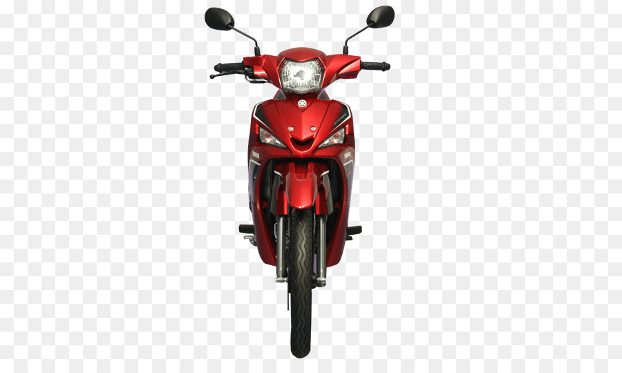 Moped-Auto Yamaha Motor Company Roller Motorrad - rote Funken