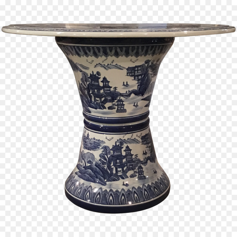 Blu e bianco ceramica Ceramica Vaso in Porcellana - vaso