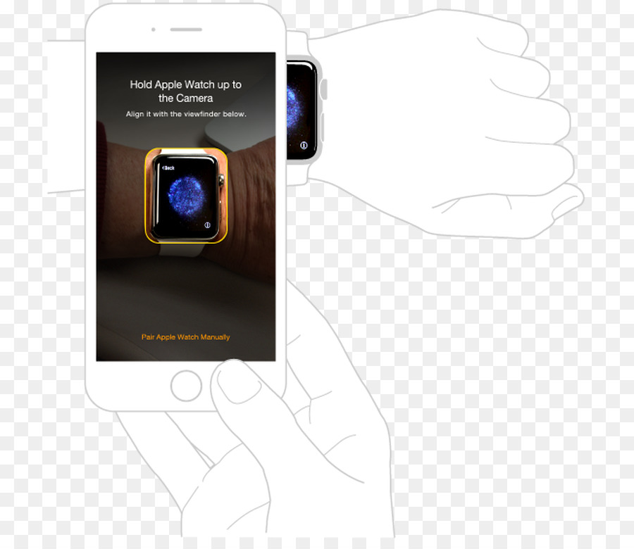 Smartphone Apple Watch Serie 3 Produkt-Handbücher VoiceOver - paar Abbildung