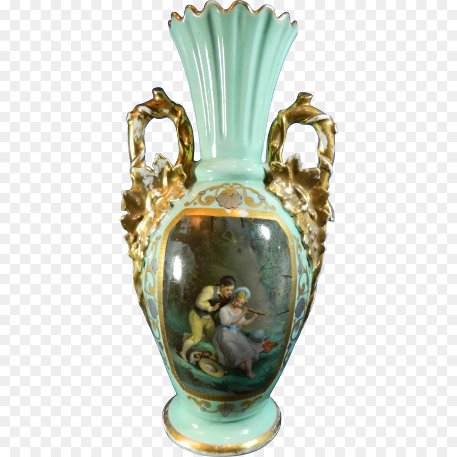 Vase Porzellan Urne - Vase