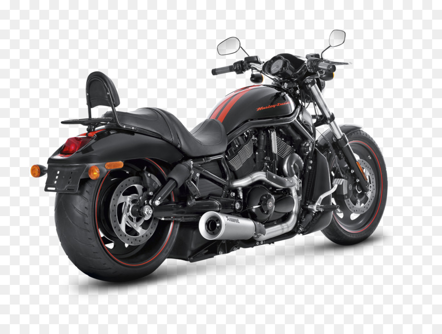 Abgasanlage die Akrapovič Harley-Davidson VRSC Endschalldämpfer Motorrad - Motorrad