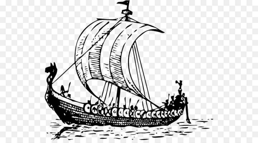 Viking-Schiffe der Weißen Schiff clipart - Schiff