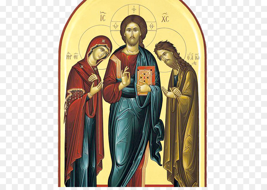 Die Religion Der Östlichen Orthodoxen Kirche Deesis Theotokos Ikone - Gott