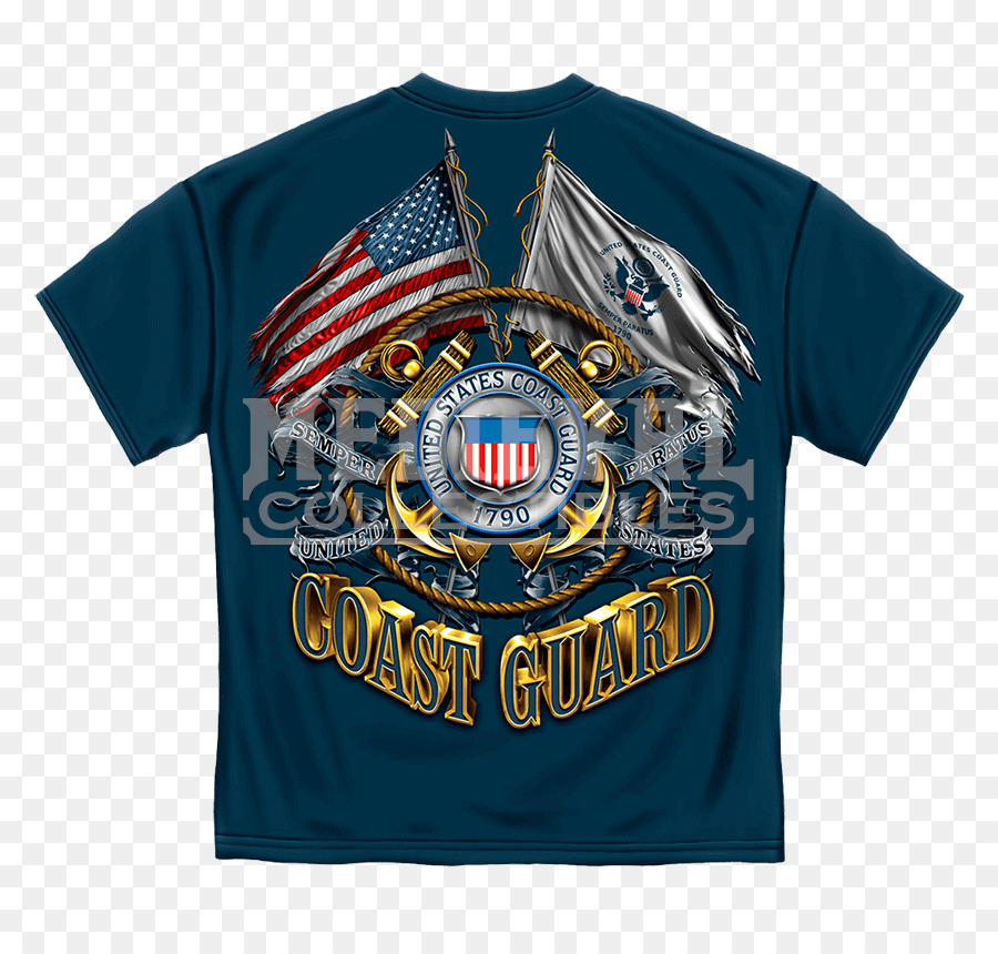 T-shirt United States Coast Guard Feuerwehr Rettungsdienst - T Shirt