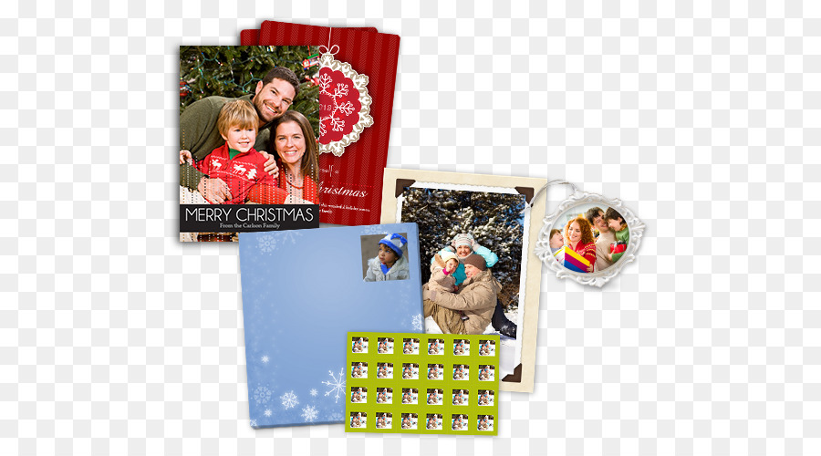 Ornamento di natale Vacanze di Natale di carta di Saluto & Carte di Nota - festa di saluto della scheda