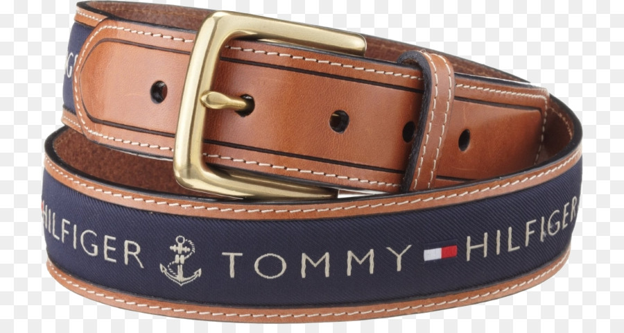 Cintura Di Tommy Hilfiger In Pelle Fibbia Tan - cintura