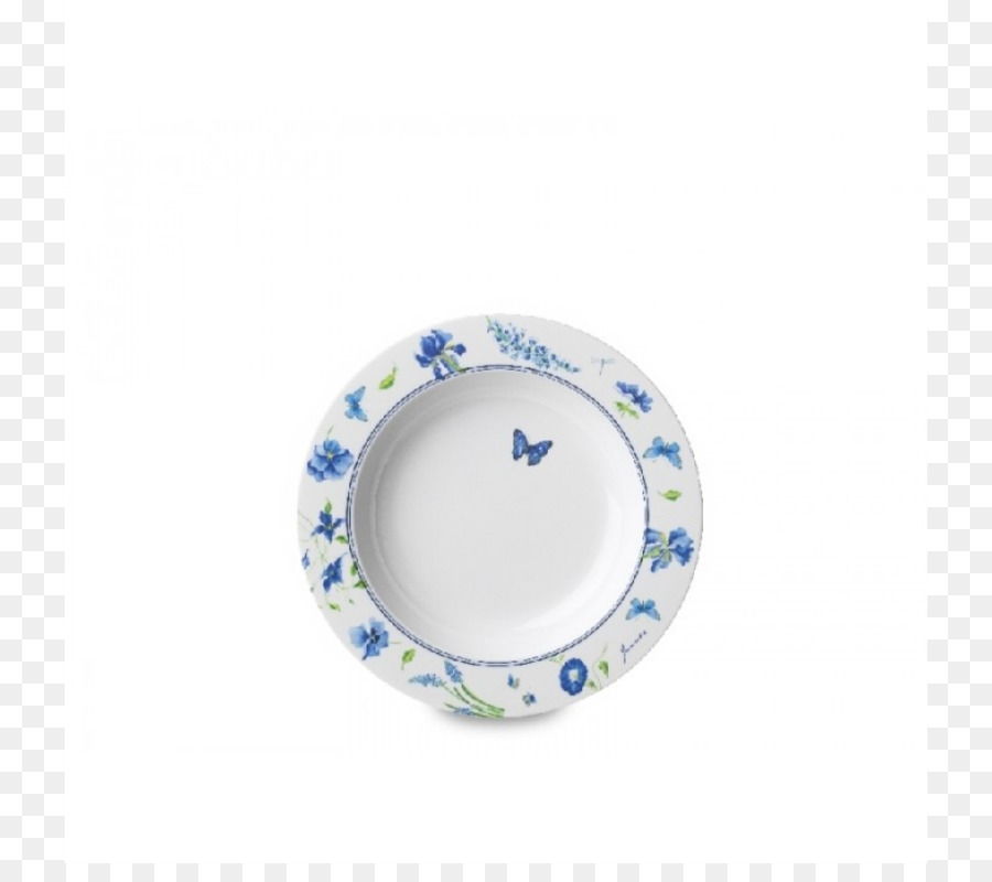 Platte RostiMepalShop Geschirr Porzellan Blau und weiß Keramik - Platte
