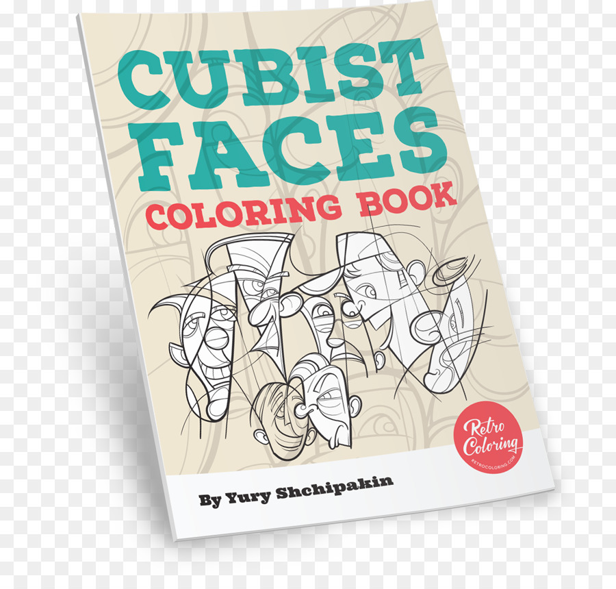 Carta Cubista Volti Libro Da Colorare Cubismo Font - Prenota