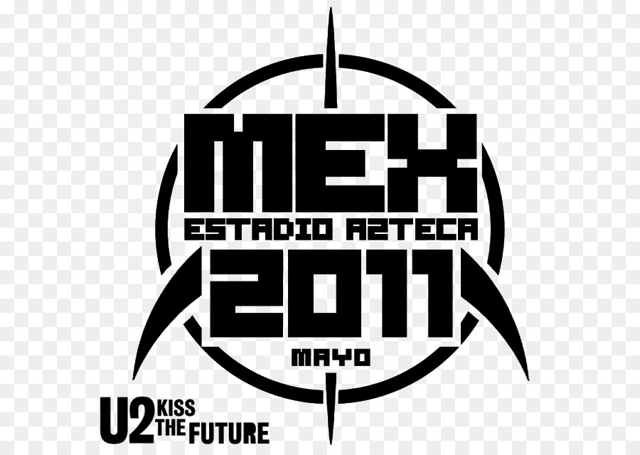 U2 360° Tour Estadio Azteca Logo Tre - U2
