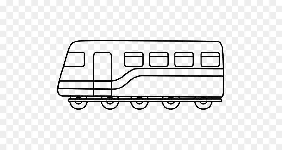 Zug-Zeichnung Waren wagon-Malerei - Zug