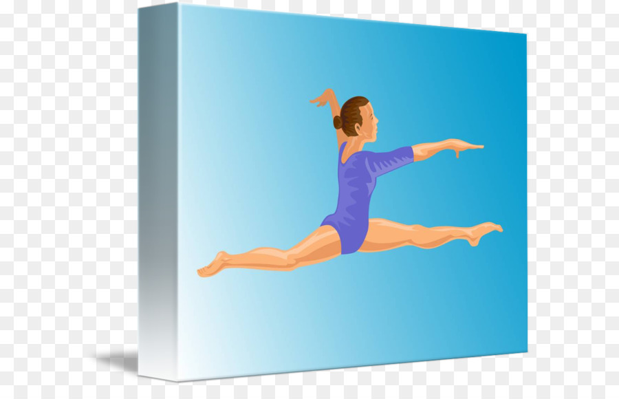 Springen Split jumps Stock Fotografie - Gymnastik