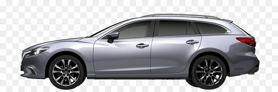 Mittelklassewagen Mazda6 Stoßstange - Silber Auto