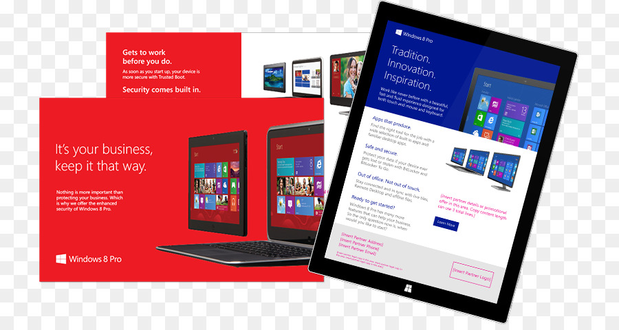 Online Display advertising pubblicità di Microsoft campagna Pubblicitaria - moderno business