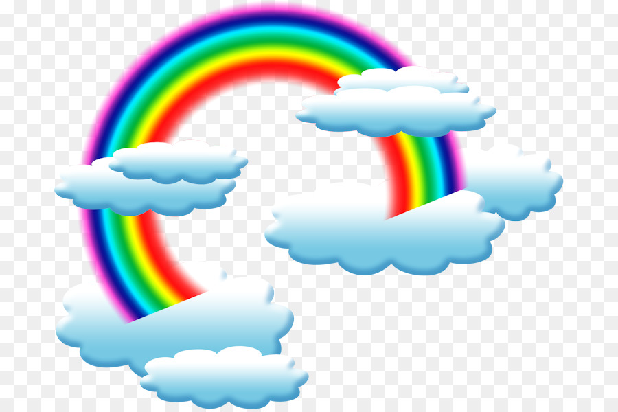 Wolke Regenbogen Animaatio - Cloud